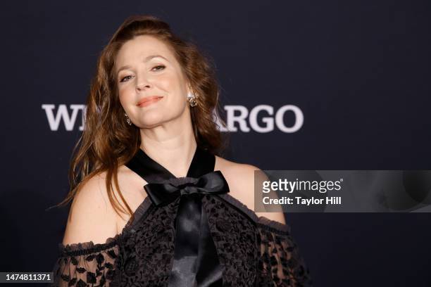 Drew Barrymore attends the 2023 Mark Twain Prize for American Humor presentation at The Kennedy Center on March 19, 2023 in Washington, DC.