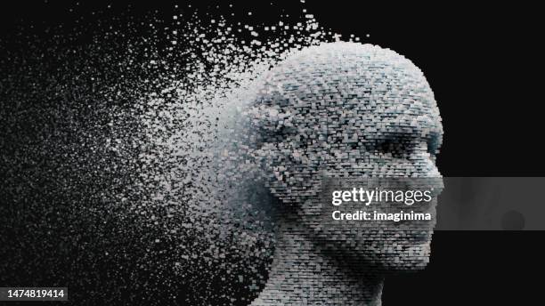 artificial intelligence technology background - forgery stock pictures, royalty-free photos & images