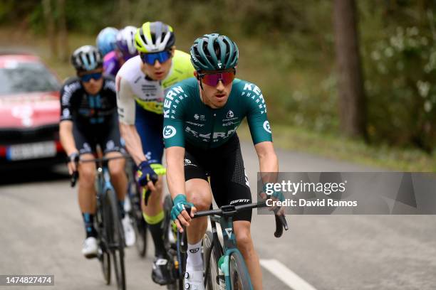 Pau Miquel Delgado of Spain and Equipo Kern Pharma competes in the breakaway during the 102nd Volta Ciclista a Catalunya 2023, Stage 1 a 164.6km...