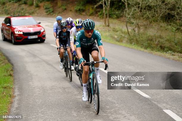 Pau Miquel Delgado of Spain and Equipo Kern Pharma competes in the breakaway during the 102nd Volta Ciclista a Catalunya 2023, Stage 1 a 164.6km...