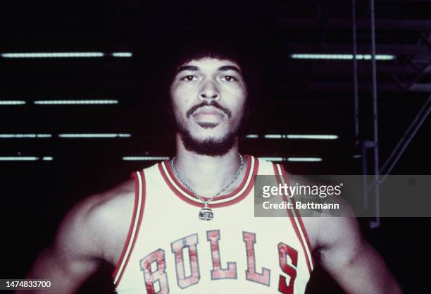 Rowland Garrett of the Chicago Bulls pictured in 1974.