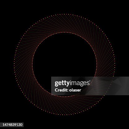 Yellow Red Line Pattern Rotating Yellow Red Lines Pattern High-Res Vector Graphic - Getty Images