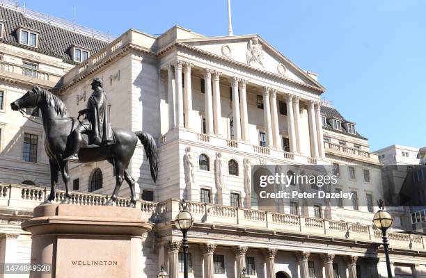 bank of england - central london stock-fotos und bilder