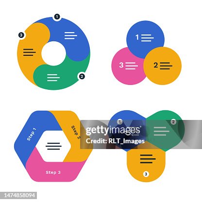 Multi Step Flow Visual Multistep Process Infographic Set High-Res Vector Graphic - Getty Images