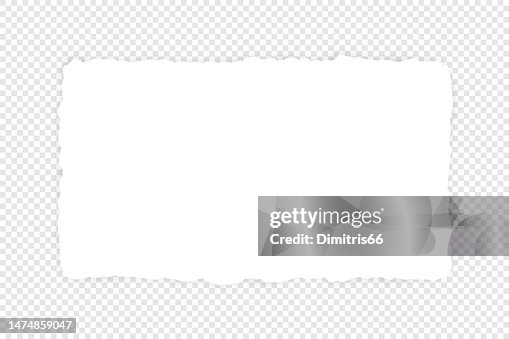Torn paper on transparent background Torn paper on transparent background