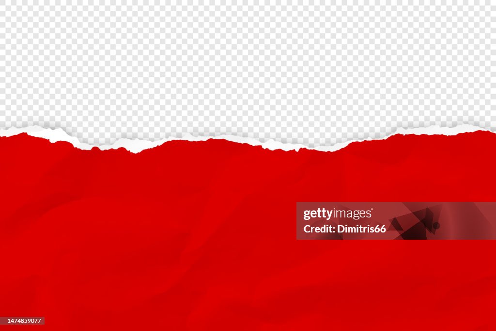 Fundo de papel rasgado amassado