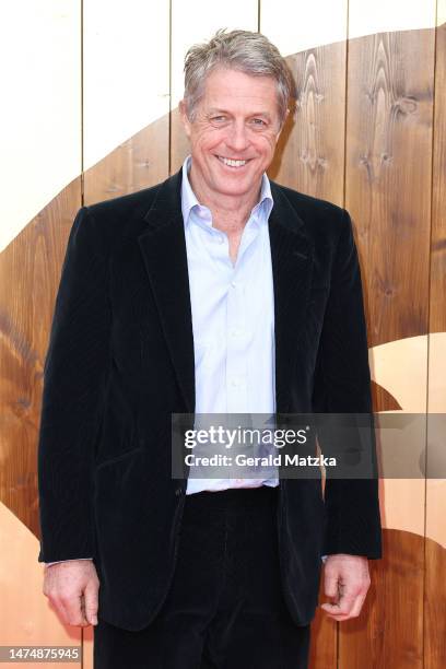 Hugh Grant attends the "Dungeons And Dragons" Premiere at Zoopalast on March 20, 2023 in Berlin, Germany.