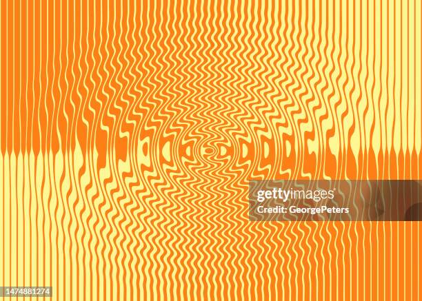 abstract ripples spreading across liquid gold - caramel background stock illustrations