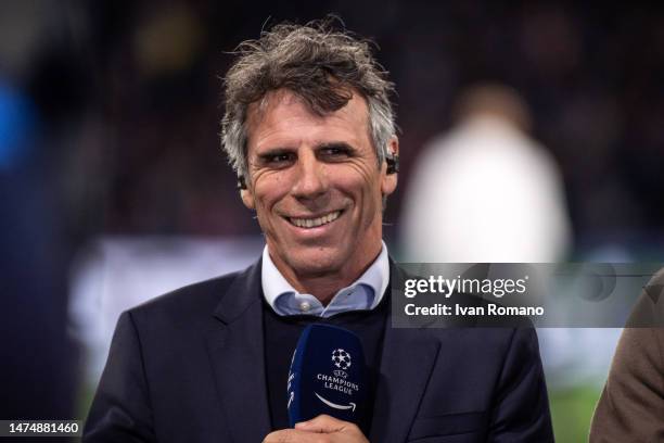 Gianfranco Zola during the UEFA Champions League round of 16 leg two match between SSC Napoli and Eintracht Frankfurt at Stadio Diego Armando...