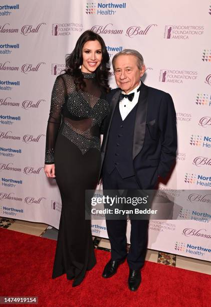 Diana Falzone and EndoFound co-founder Tamer Seckin, MD attend Endometriosis Foundation Of America's 11th Annual Blossom Ball at Cipriani 42nd Street...
