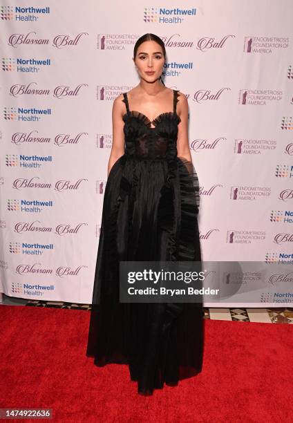 Olivia Culpo attends Endometriosis Foundation Of America's 11th Annual Blossom Ball at Cipriani 42nd Street on March 20, 2023 in New York City.