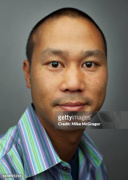 Of Zappos Tony Hsieh at a portrait session for Bloomberg Businessweek on May 24, 2010 in New York City.