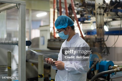 Mechanical engineer using tablet Mechanical engineer using tablet