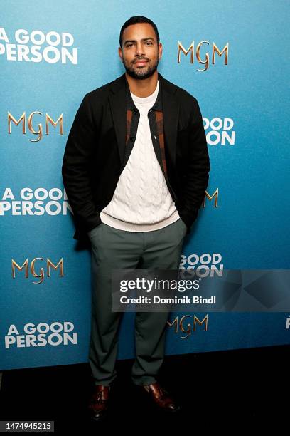 Brian Rojas attends MGM's "A Good Person" New York Screening at Metrograph on March 20, 2023 in New York City.