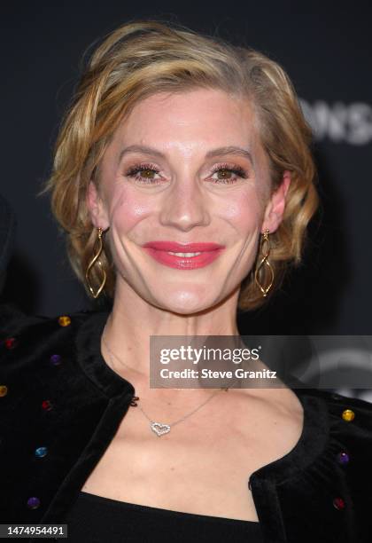 Katee Sackhoff arrives at the Los Angeles Premiere Of Lionsgate's "John Wick: Chapter 4" at TCL Chinese Theatre on March 20, 2023 in Hollywood,...