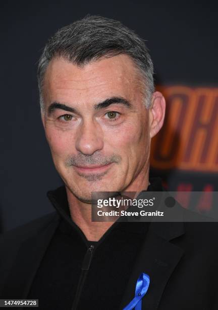 Chad Stahelski arrives at the Los Angeles Premiere Of Lionsgate's "John Wick: Chapter 4" at TCL Chinese Theatre on March 20, 2023 in Hollywood,...