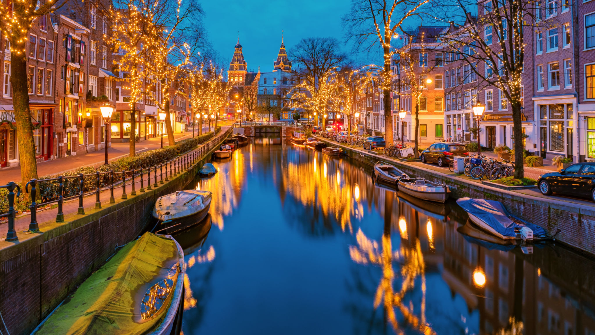 amsterdam winter lights