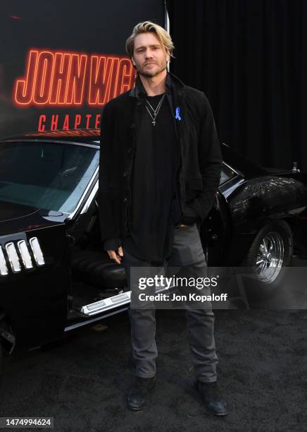 Chad Michael Murray attends “John Wick: Chapter 4” Los Angeles Premiere at TCL Chinese Theatre on March 20, 2023 in Hollywood, California.