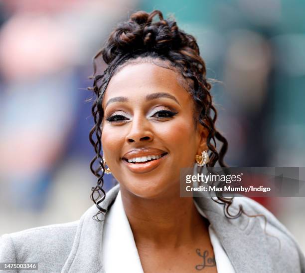 Alexandra Burke attends the 2023 Commonwealth Day Service at Westminster Abbey on March 13, 2023 in London, England. The Commonwealth represents a...