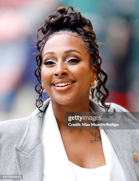 Alexandra Burke attends the 2023 Commonwealth Day Service at Westminster Abbey on March 13, 2023 in London, England. The Commonwealth represents a...