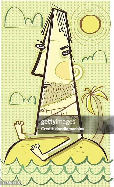 stranded - stranded stock illustrations