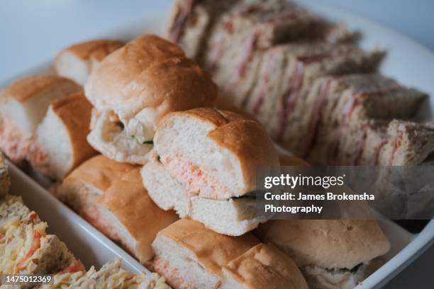 small sandwiches - little burger stock pictures, royalty-free photos & images