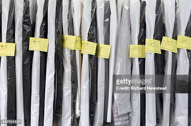 dry cleaning - dry cleaning stock pictures, royalty-free photos & images
