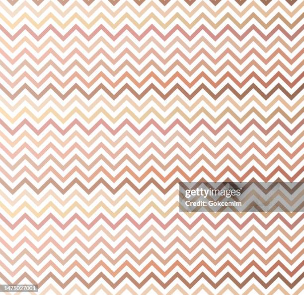 nude colored chevron zig zag pattern abstract background. - hand drawn chevron pattern stock illustrations