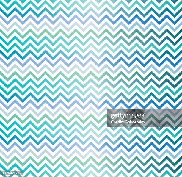 Chevron Two Color Multi Color Chevron Fabric Photos and Premium High Res Pictures - Getty ...
