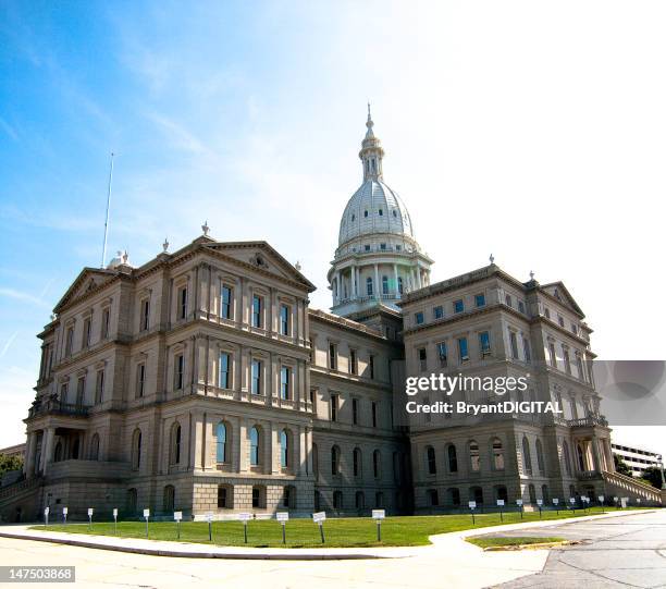 lansing michigan capital - lansing stock pictures, royalty-free photos & images