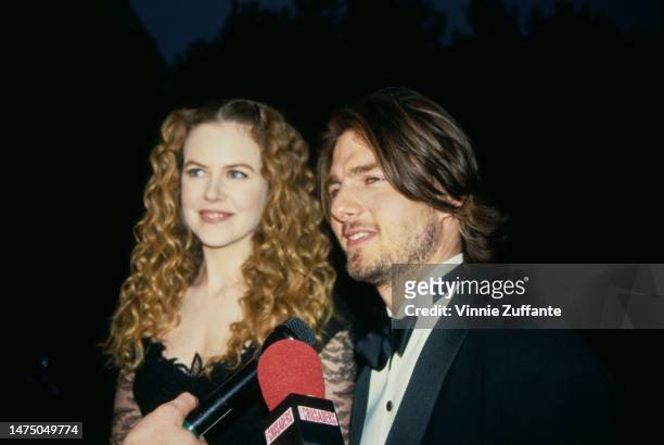 Nicole Kidman and Tom Cruise during 20th Annual People's Choice Awards at Sony Studios in Culver City, California, United States, 8th March 1994.