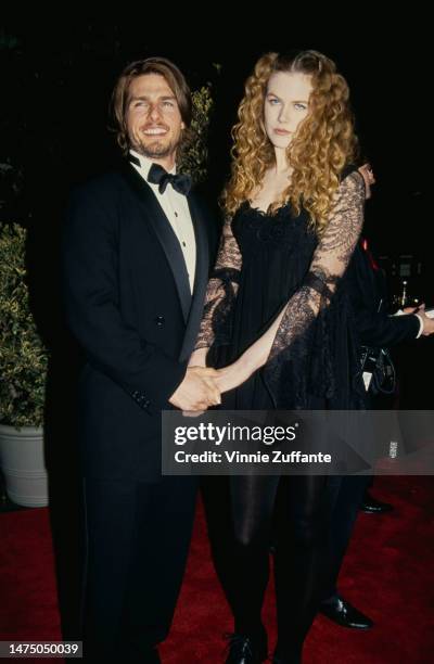 Tom Cruise and Nicole Kidman during 20th Annual People's Choice Awards at Sony Studios in Culver City, California, United States, 8th March 1994.