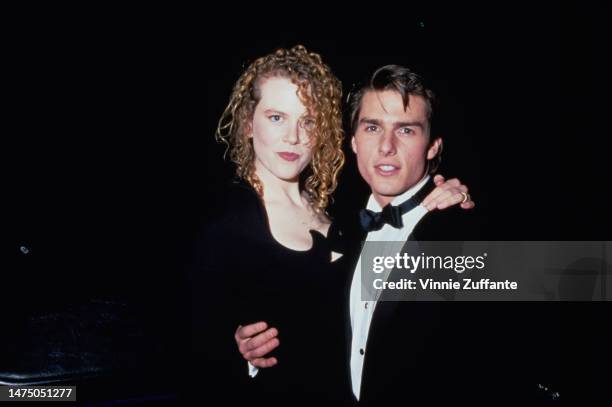 Nicole Kidman and Tom Cruise attend the 19th Annual American Film Institute Lifetime Achievement Award Salute to Kirk Douglas at the Beverly Hilton...