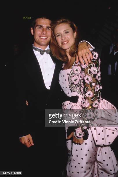 Tom Cruise and Mimi Rogers during 61st Annual Academy Awards Governor's Ball at Shrine Auditorium in Los Angeles, California, United States, 29th...
