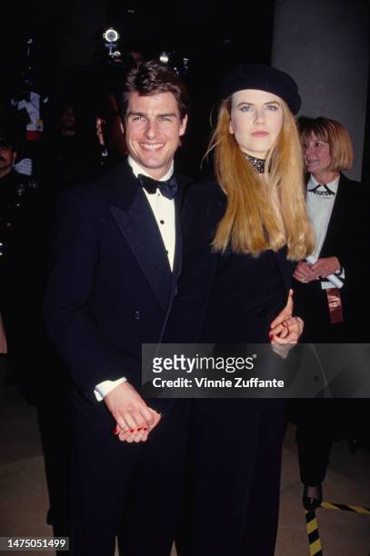 Nicole Kidman and Tom Cruise during the 50th Annual Golden Globe Awards at Beverly Hilton Hotel in Beverly Hills, California, United States, 23rd...
