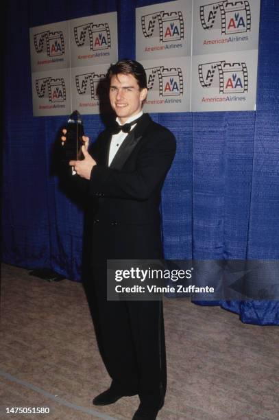 Tom Cruise during 8th Annual American Cinema Awards at Beverly Hilton Hotel in Beverly Hills, California, United States, 12th January 1991.