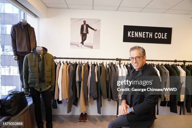 Designer Kenneth Cole is photographed for WWD on April 20, 2022 in New York City.