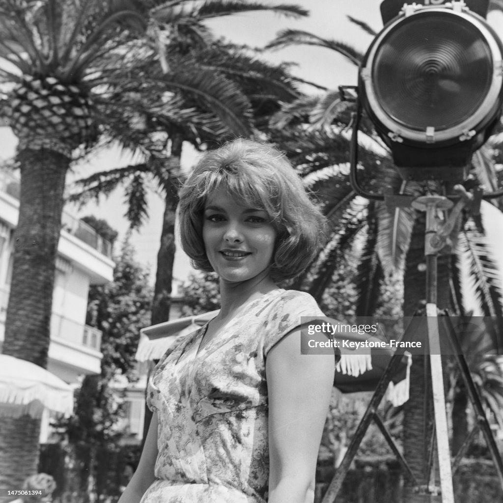 Portrait de Perrette Pradier, en mai 1960. News Photo Getty Images