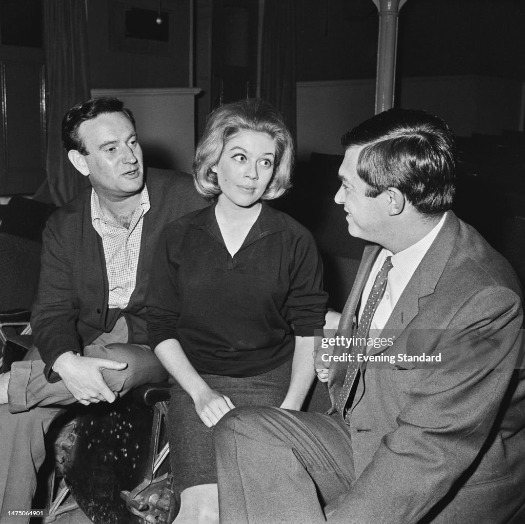 Wolf Mankowitz, Roberta Kirkwood And Monty Norman