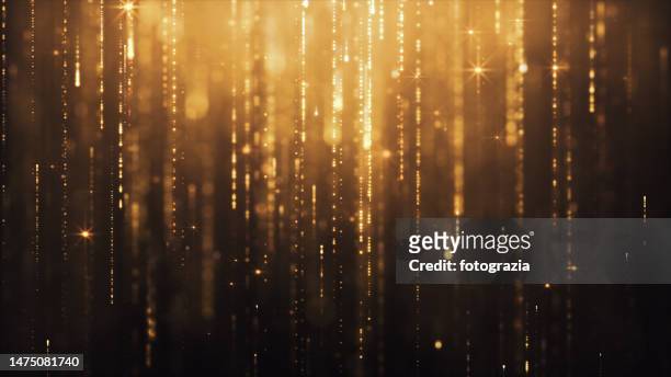 golden glitter background - christmas copy space stock pictures, royalty-free photos & images