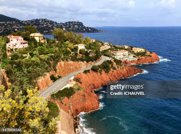 french riviera france - var france stock pictures, royalty-free photos & images