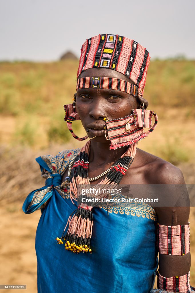 Portrait of a Jiye woman
