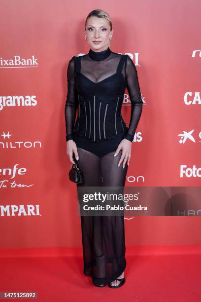 Najwa Nimri attends the "Fotogramas De Plata" Awards 2023 at Teatro Barceló on March 21, 2023 in Madrid, Spain.