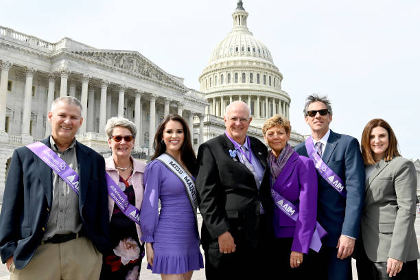 DC: Miss Maine Juliana Morehouse Advocates For Alzheimer's Association On Capitol Hill