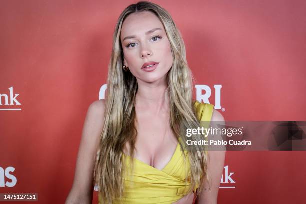 Spanish actress Ester Exposito attends the "Fotogramas De Plata" Awards 2023 at Teatro Barceló on March 21, 2023 in Madrid, Spain.