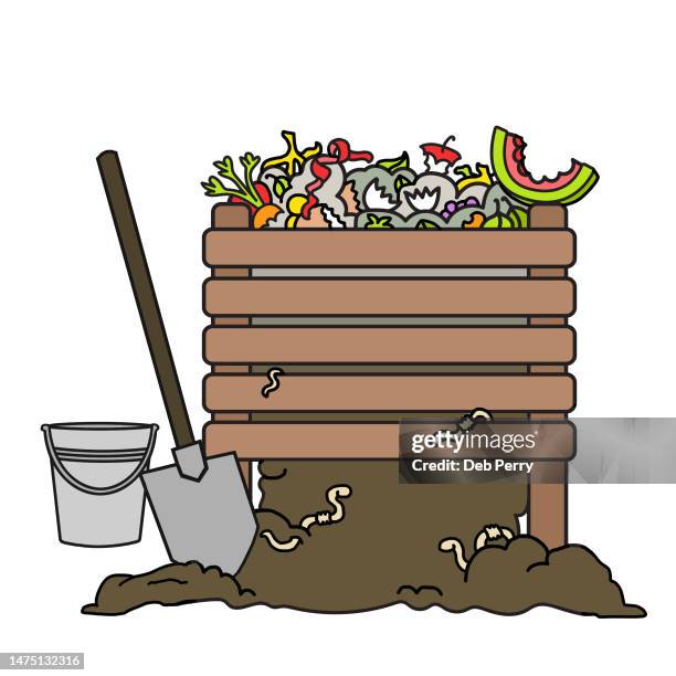 Cartoon Composter Machine 455 Organic Farming Cartoon Stock Photos, High-Res Pictures, and Images ...