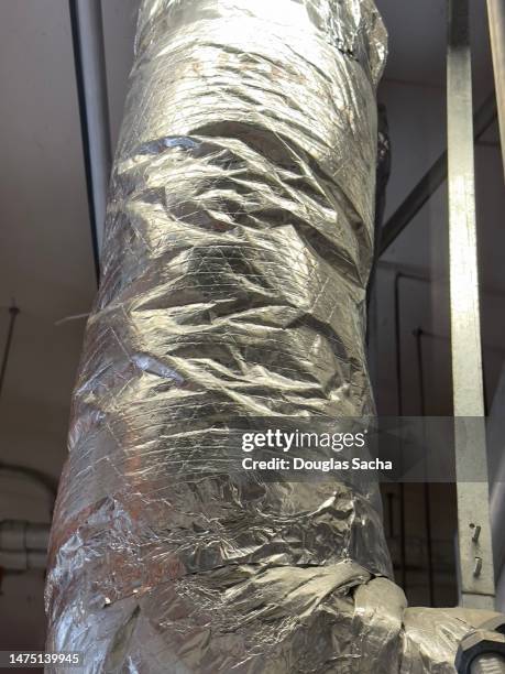 Insulation For Ac 218 Air Conditioner Pipe Insulation Stock Photos, High-Res Pictures ...