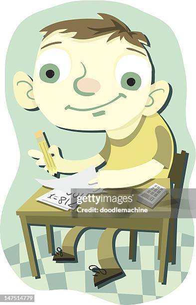 Writing And Math Cartoon 35 Math Kids Whiz Cartoon Stock Photos, High-Res Pictures, and Images ...