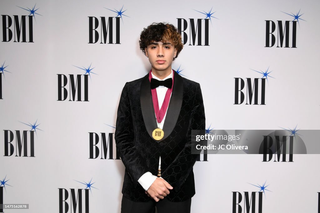 Daniel Balderrama Espinoza "DannyLux" attends the 2023 BMI Latin