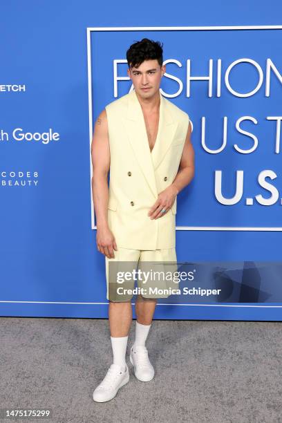 Gavin Leatherwood attends the Fashion Trust US Awards at Goya Studios on March 21, 2023 in Los Angeles, California.